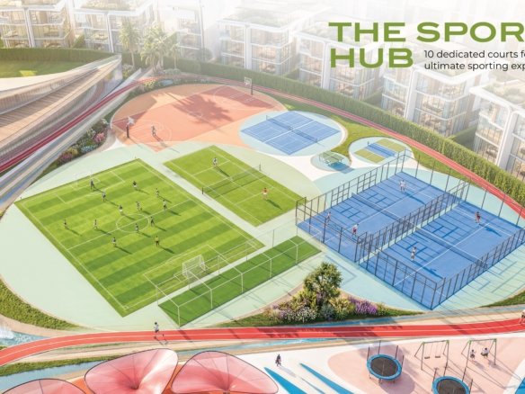 Introducing Greenz — a premium gated community of townhouses and villas in Dubai International Academic City, close to Dubai Silicon Oasis.