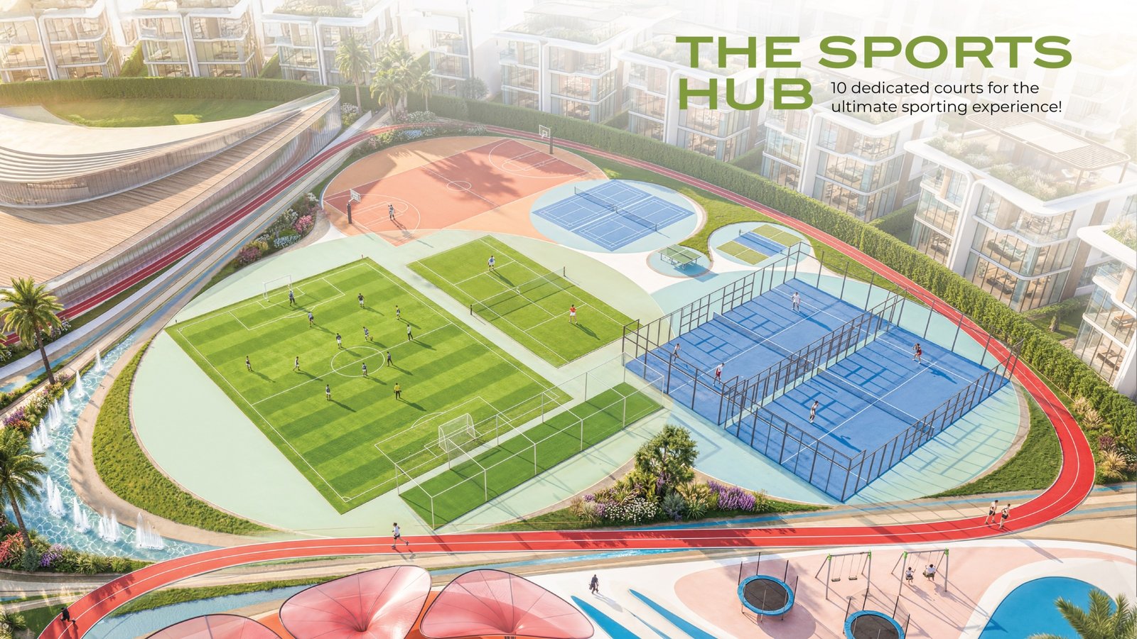 15 Introducing Greenz — a premium gated community of townhouses and villas in Dubai International Academic City, close to Dubai Silicon Oasis.