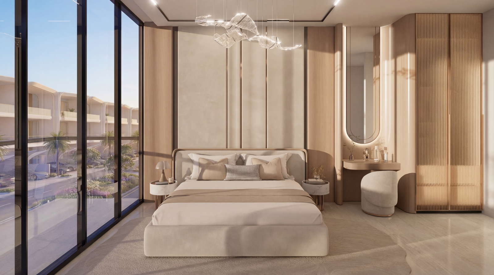 2 (1) Introducing Greenz — a premium gated community of townhouses and villas in Dubai International Academic City, close to Dubai Silicon Oasis.