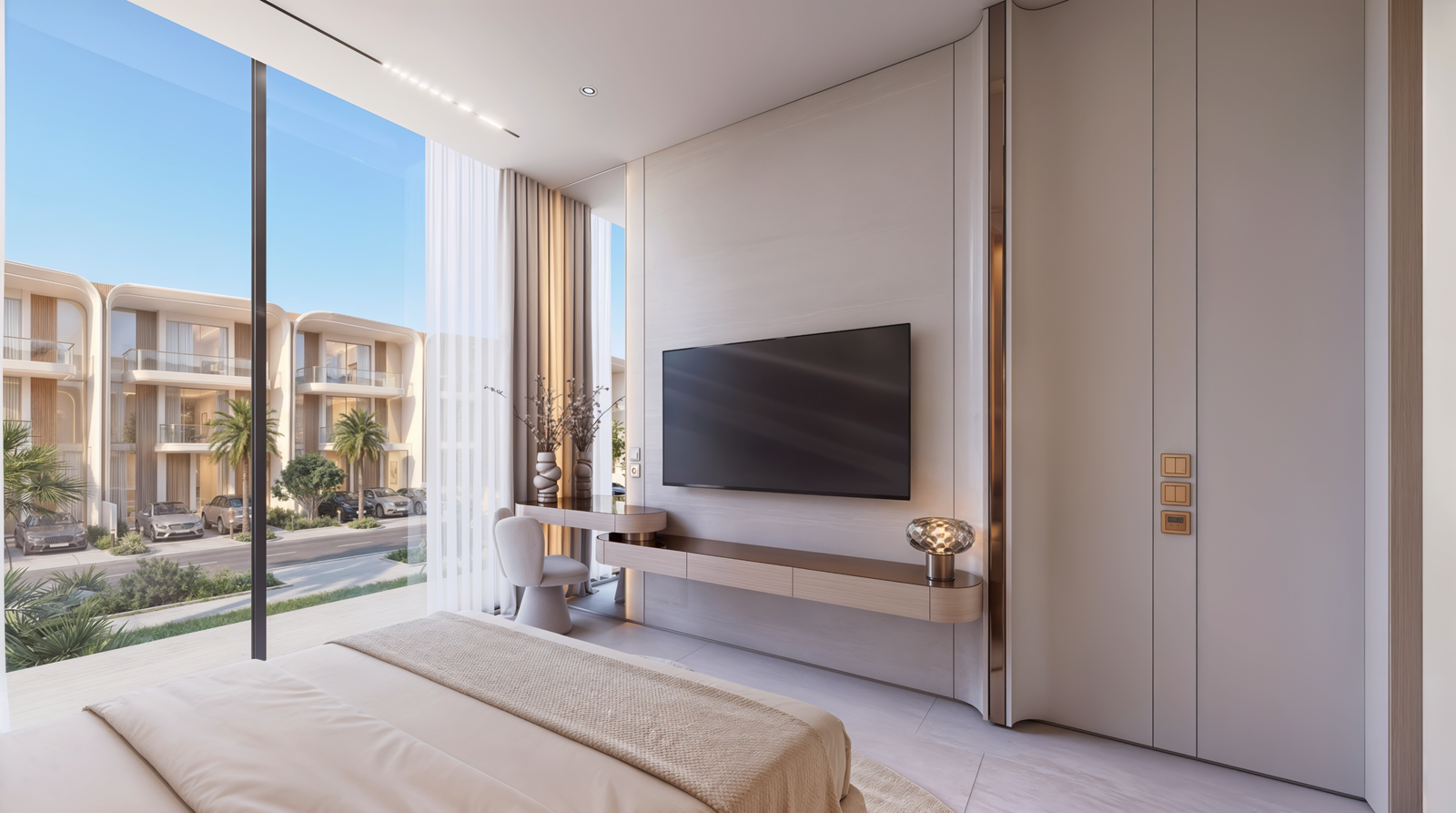 2 Introducing Greenz — a premium gated community of townhouses and villas in Dubai International Academic City, close to Dubai Silicon Oasis.