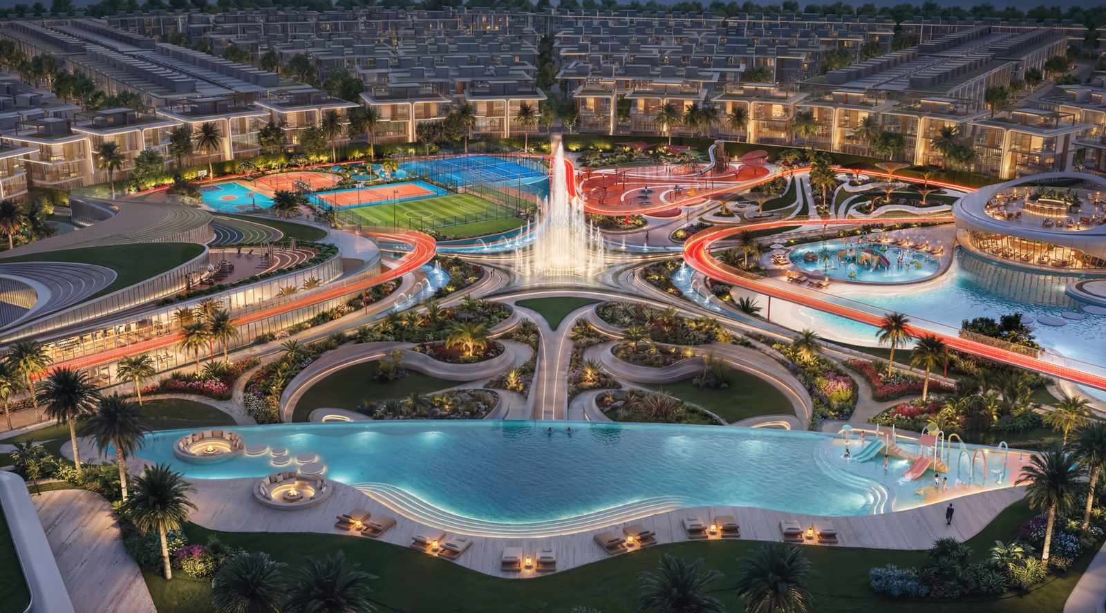 24 Introducing Greenz — a premium gated community of townhouses and villas in Dubai International Academic City, close to Dubai Silicon Oasis.