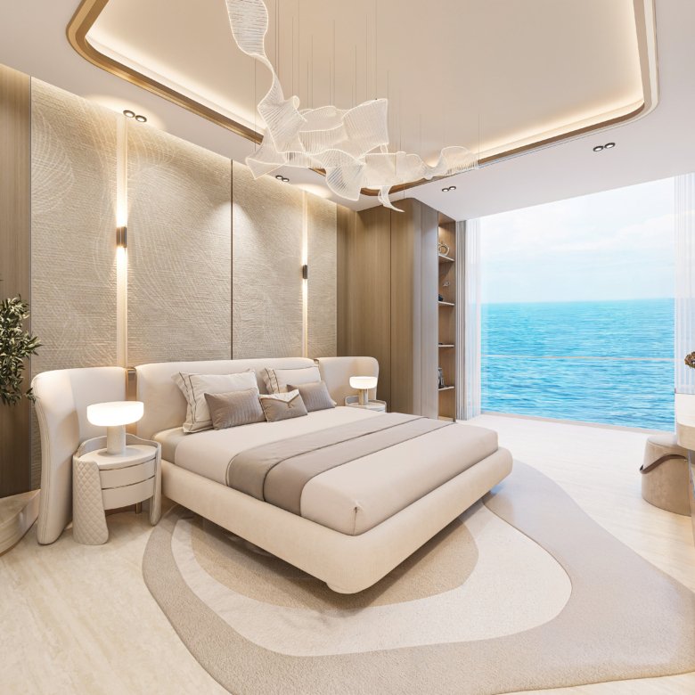 Introducing Breez — a spectacular 60-floor waterfront residential tower in Dubai Maritime City, offering fully furnished oceanfront homes and 40+ resort-style amenities