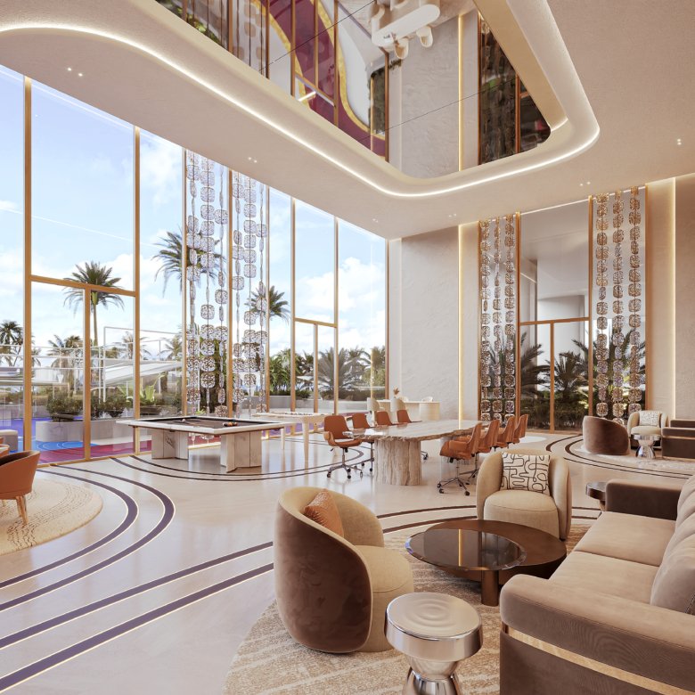 Introducing Breez — a spectacular 60-floor waterfront residential tower in Dubai Maritime City, offering fully furnished oceanfront homes and 40+ resort-style amenities
