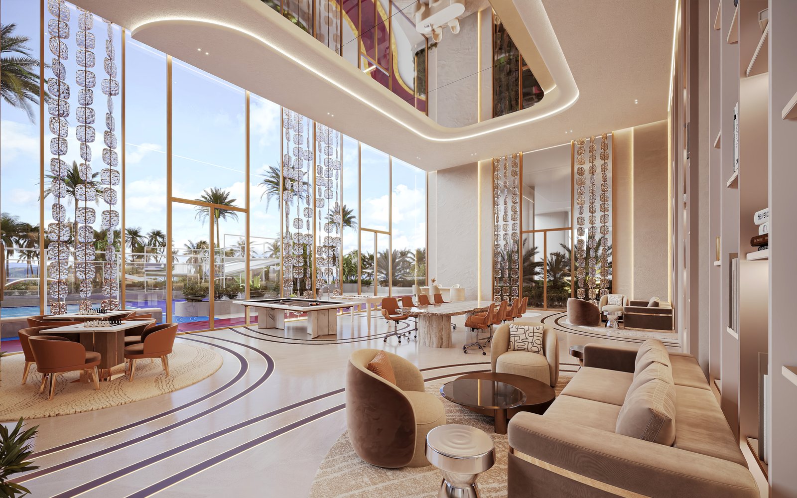 Club Introducing Breez — a spectacular 60-floor waterfront residential tower in Dubai Maritime City, offering fully furnished oceanfront homes and 40+ resort-style amenities