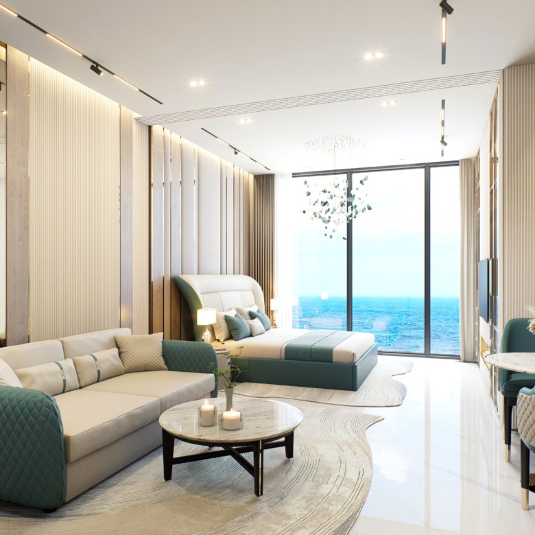 Introducing Breez — a spectacular 60-floor waterfront residential tower in Dubai Maritime City, offering fully furnished oceanfront homes and 40+ resort-style amenities