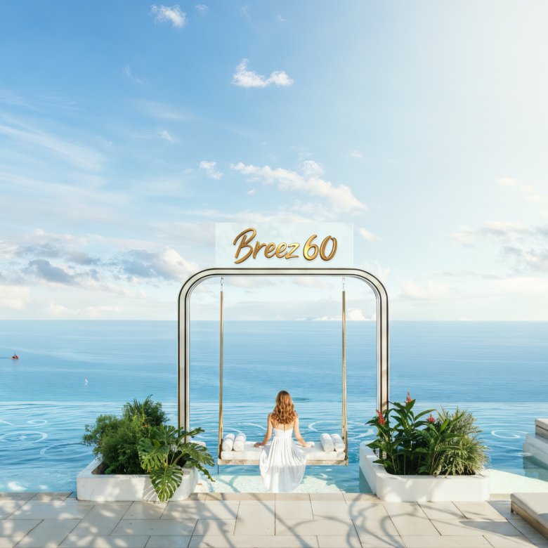 Introducing Breez — a spectacular 60-floor waterfront residential tower in Dubai Maritime City, offering fully furnished oceanfront homes and 40+ resort-style amenities